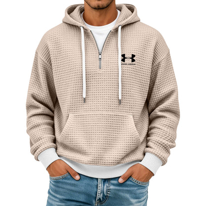 Sweat Texturé à Demi-Zip – Offre de Déstockage