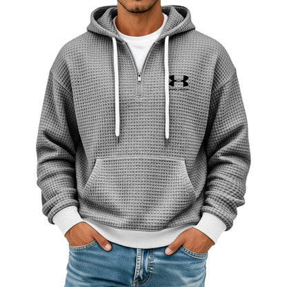Sweat Texturé à Demi-Zip – Offre de Déstockage