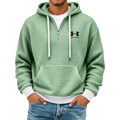 Sweat Texturé à Demi-Zip – Offre de Déstockage