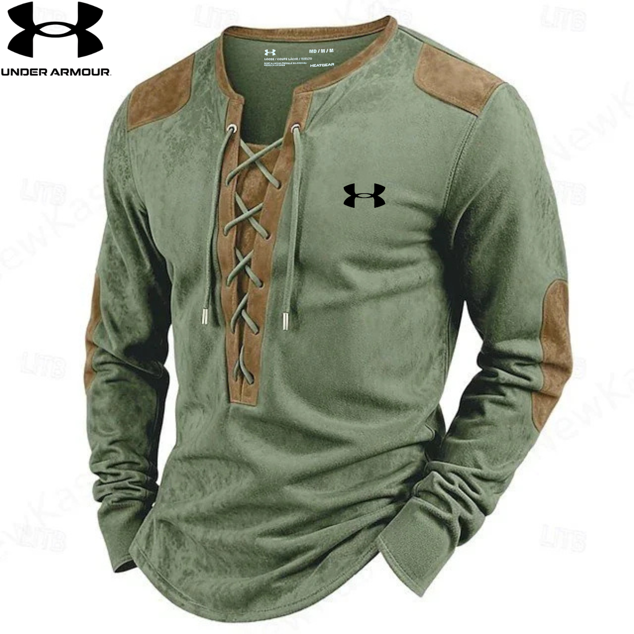 UA | T-shirt Manches Longues Homme à Lacets