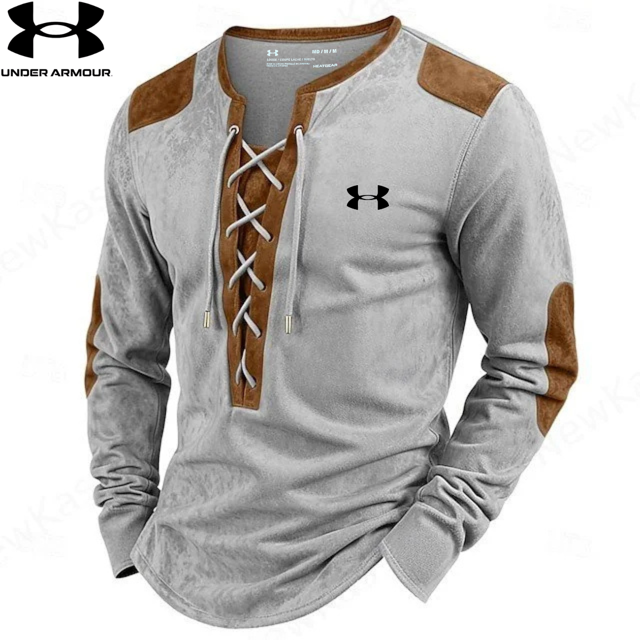 UA | T-shirt Manches Longues Homme à Lacets