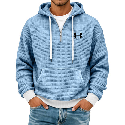 Sweat Texturé à Demi-Zip – Offre de Déstockage