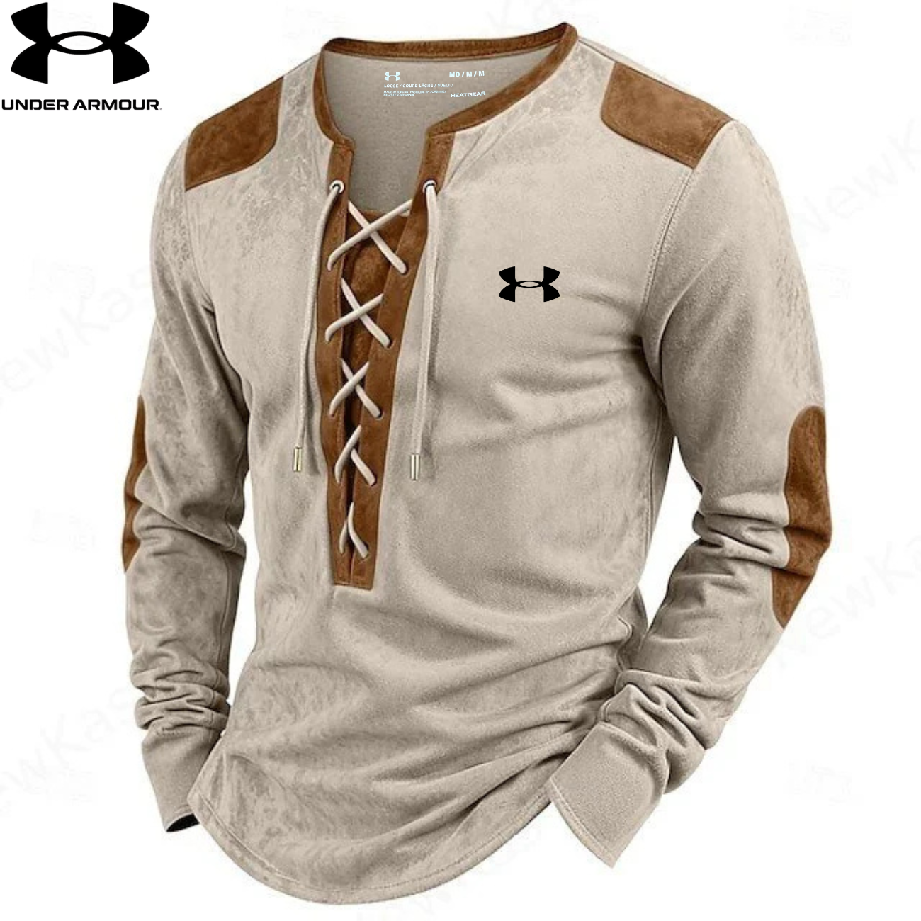 UA | T-shirt Manches Longues Homme à Lacets