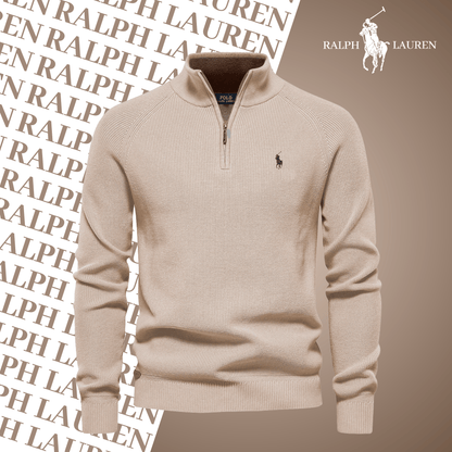 Pull Col Zippé  R&L (DÉSTOCKAGE)