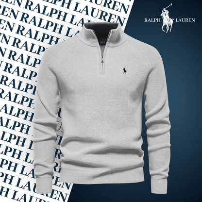 Pull Col Zippé  R&L (DÉSTOCKAGE)