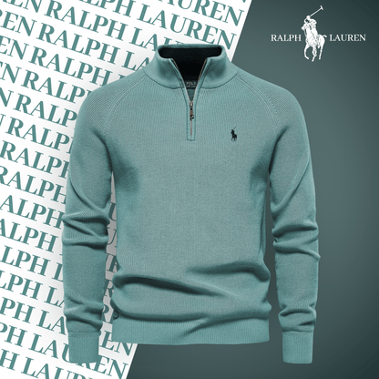 Pull Col Zippé  R&L (DÉSTOCKAGE)